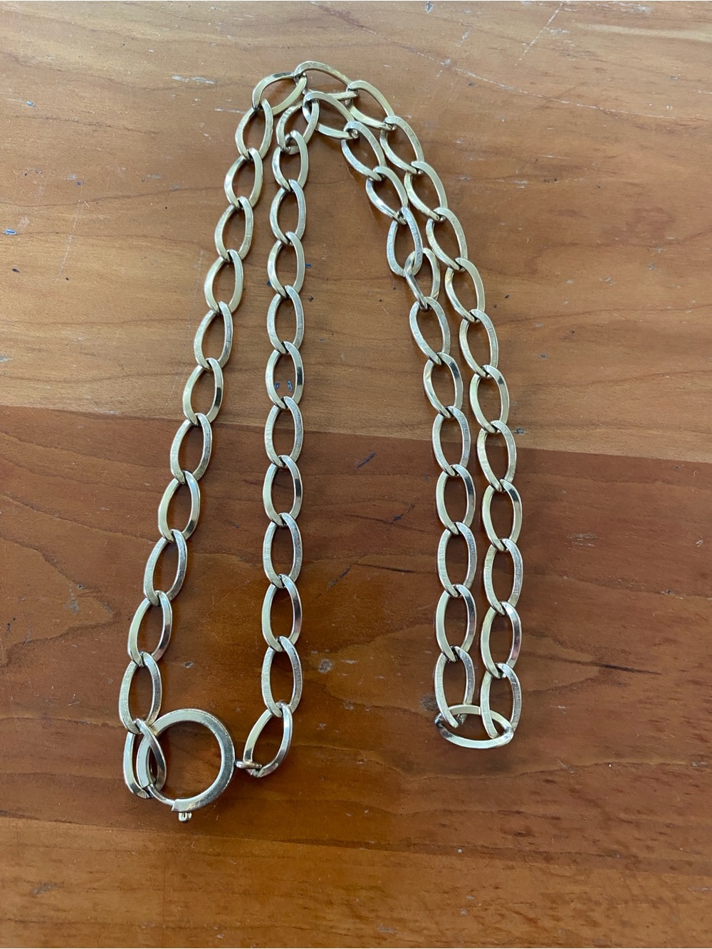 Vintage Gold Plated Chain